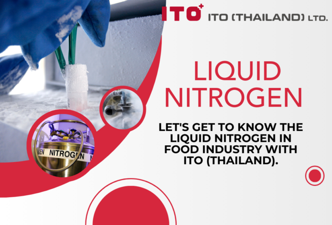Liquid nitrogen in food industry