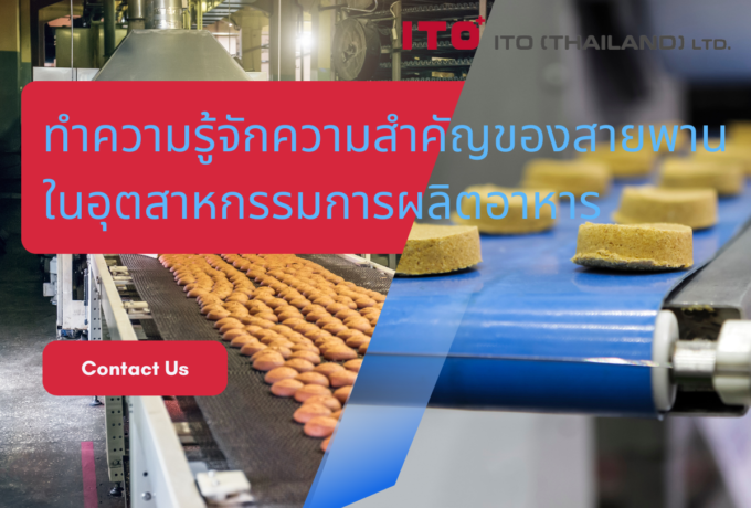 ระบบสายพานอัตโนมัติในอุตสาหกรรมอาหาร